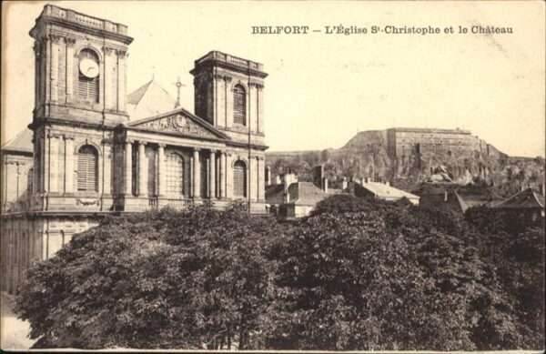 Belfort Alsace Eglise saint-Christophe
Chateau