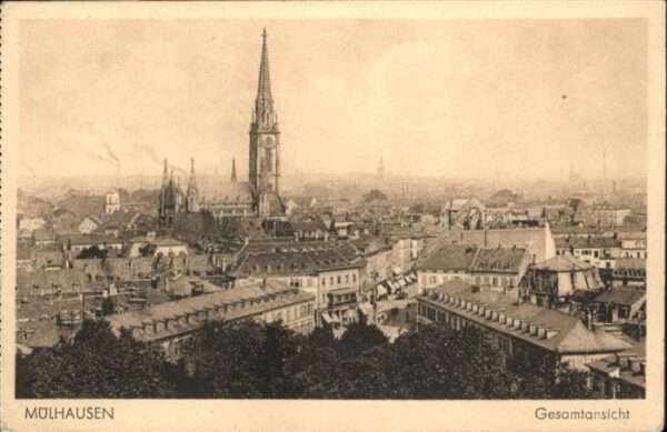 Mulhouse Muehlhausen Gesamtansicht