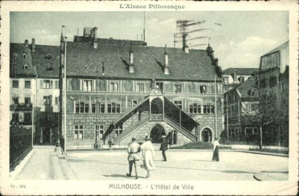 Mulhouse Muehlhausen Hotel de ville
