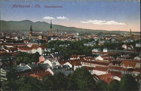 Mulhouse Muehlhausen Vue generale