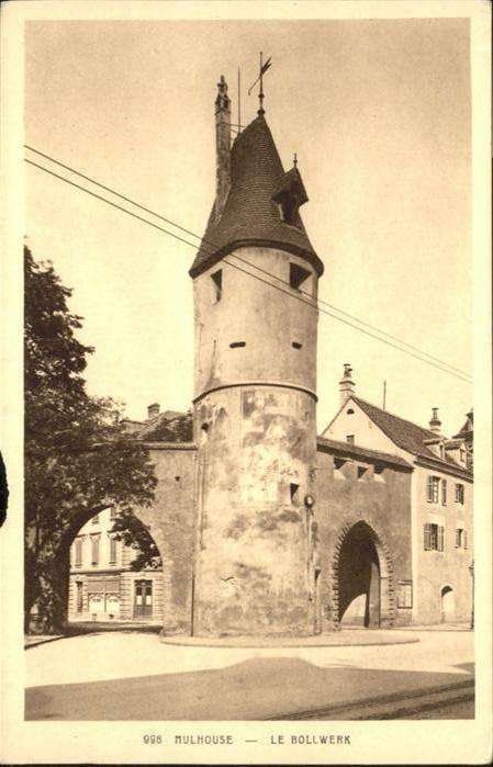 Mulhouse Muehlhausen Bollwerk