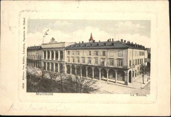 Mulhouse Muehlhausen la Bourse