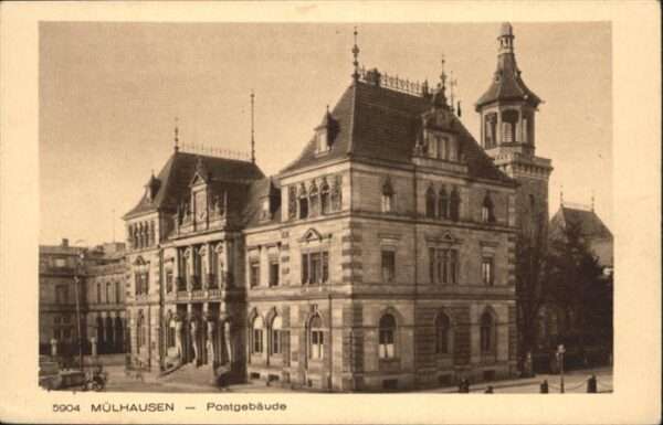 Mulhouse Muehlhausen Postgebäude
