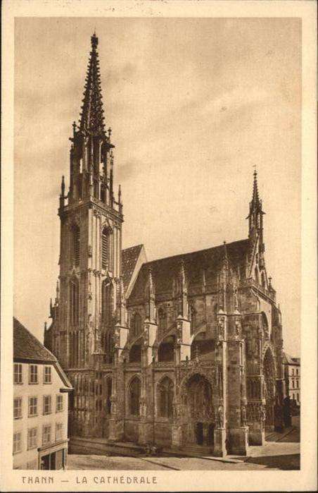 Thann Haut Rhin Elsass Cathedrale