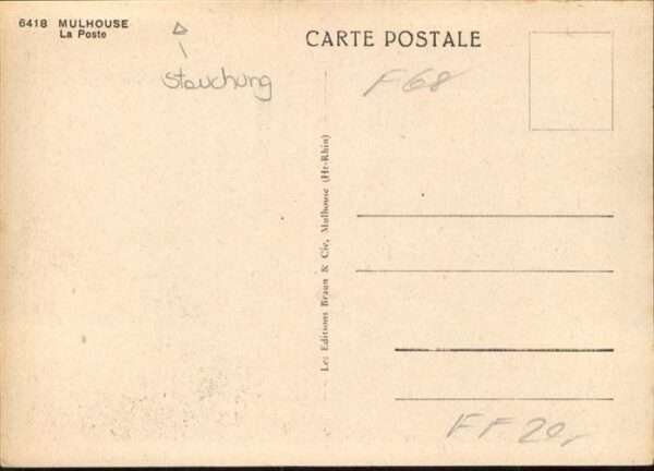 Mulhouse Muehlhausen Poste – Bild 2