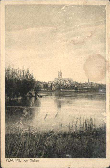 Peronne 80 Somme Peronner Kriegskarten Nr. 5