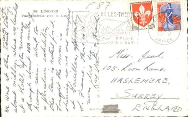 Limoges Vue generale vers la gare – Bild 2