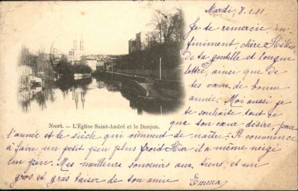 Niort 79 Eglise Saint-Andre
Donjon