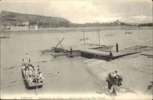 Vienne Isere Manoeuvre du Genie