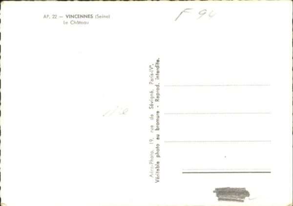 Vincennes Chateau – Bild 2