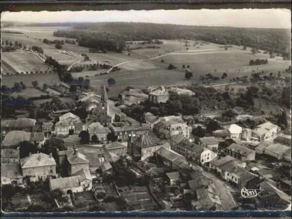 Bulgneville Vue panoramique aerienne