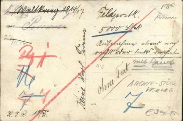 Peronne 80 Somme Trümmerbild – Bild 2