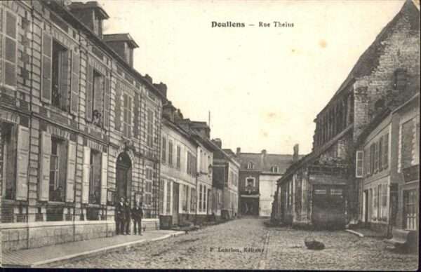 Doullens Somme Rue Thelus