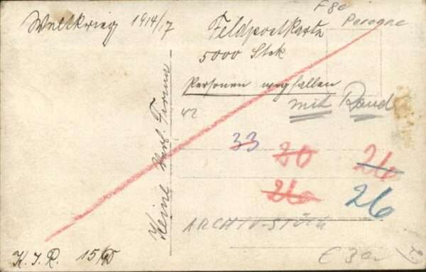 Peronne 80 Somme Trümmerbild – Bild 2