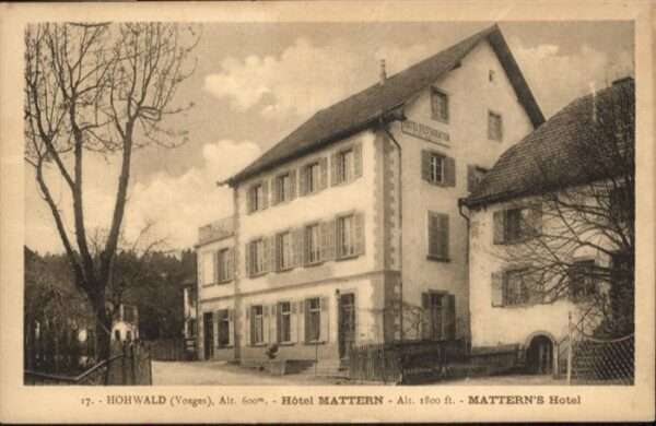 Le Hohwald Hotel Mattern