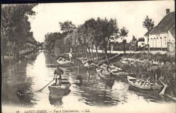 Saint-Omer Pas-de-Calais Vue a Clairmarais