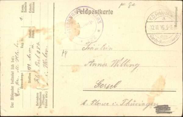Peronne 80 Somme Marktplatz – Bild 2