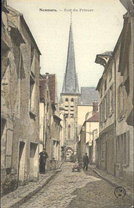 Nemours Seine-et-Marne Rue du Prieure