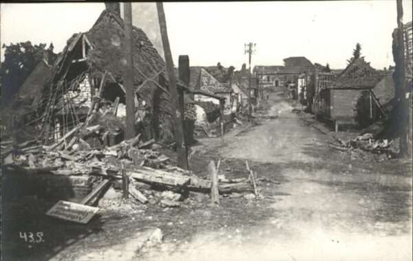 Combles Trümmerbild