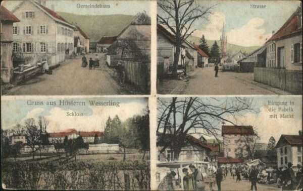 Wesserling Husseren Gemeindehaus
Fabrik
Schloss