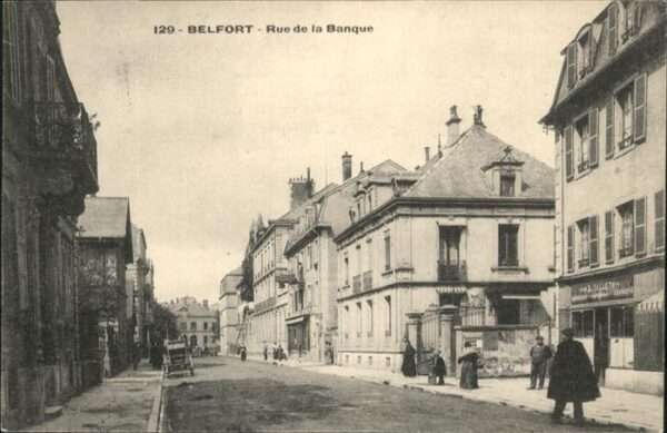 Belfort Alsace Rue de la Banque