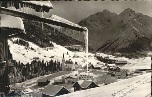 Hirschegg Kleinwalsertal Vorarlberg Wintersportplatz