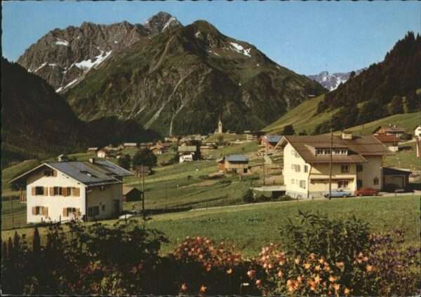 Mittelberg Kleinwalsertal Widderstein