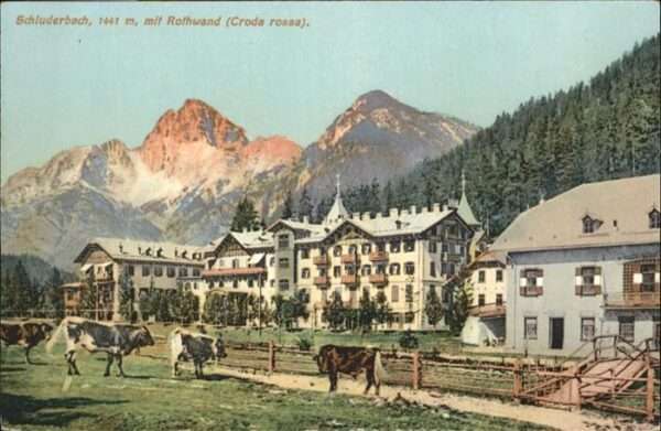 Toblach Suedtirol Schluderbach