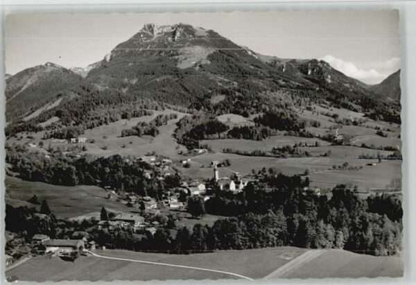 Elbach Fliegeraufnahme ungelaufen ca. 1955
