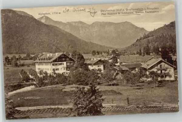 Hammer Fischbachau Hammer bei Schliersee  x 1927