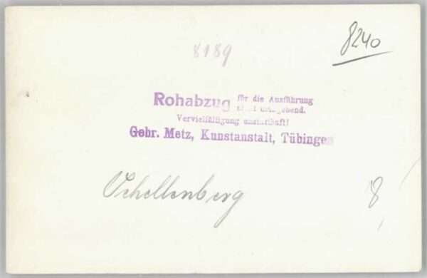 Schellenberg Sachsen Schellenberg  ungelaufen ca. 1955 – Bild 2