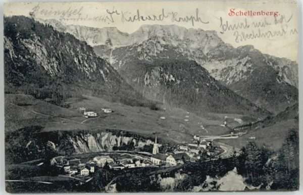Schellenberg Sachsen Schellenberg  x 1909
