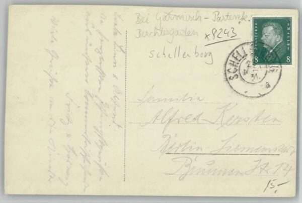 Schellenberg Sachsen Schellenberg [Stempelabschlag] x 1931 – Bild 2