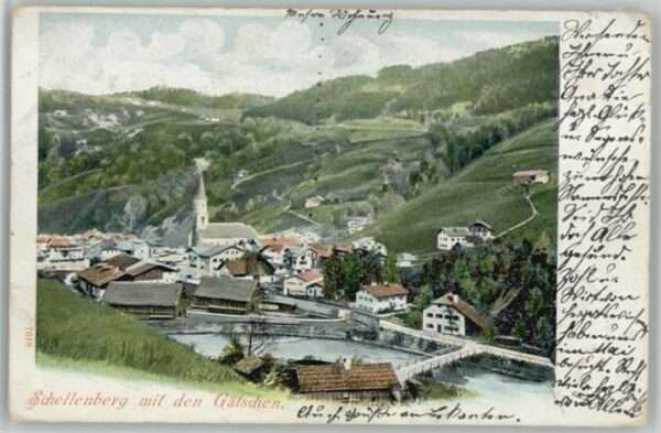 Schellenberg Sachsen Schellenberg  x 1901