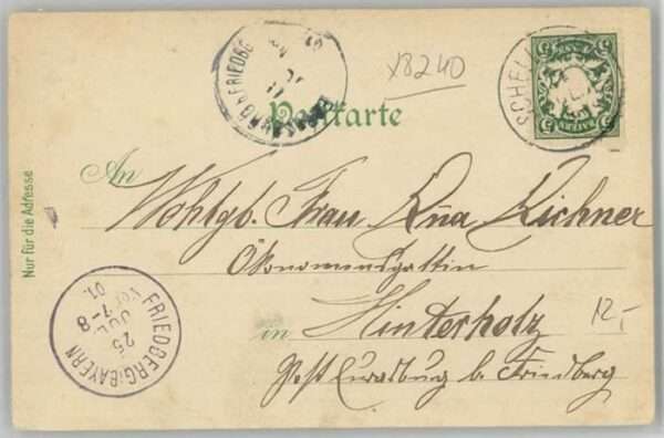Schellenberg Sachsen Schellenberg  x 1901 – Bild 2