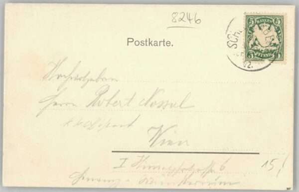 Schellenberg Sachsen Schellenberg Künstlerkarte x 1906 – Bild 2