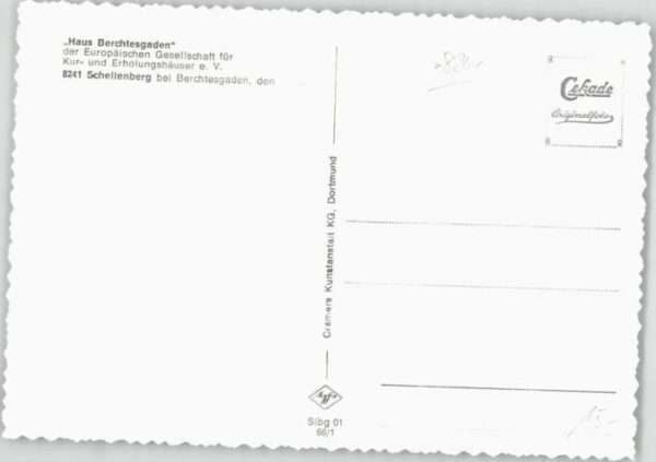 Marktschellenberg Schellenberg Haus Berchtesgaden ungelau – Bild 2