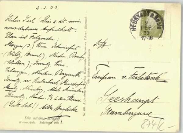 Salzburg Oesterreich Salzburg  x 1933 – Bild 2