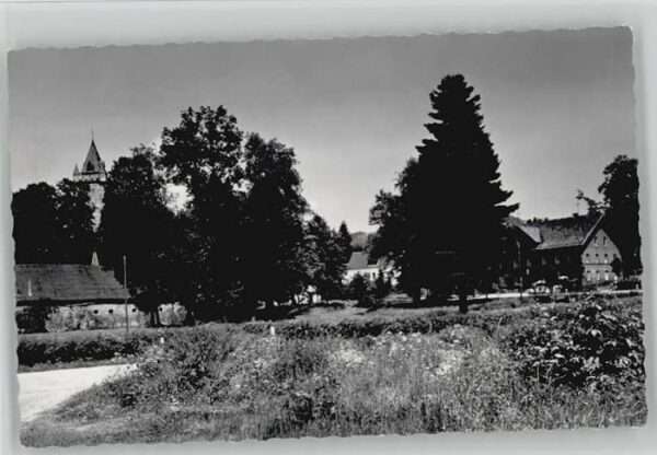Bernried Niederbayern Schloss Egg ungelaufen ca. 1965