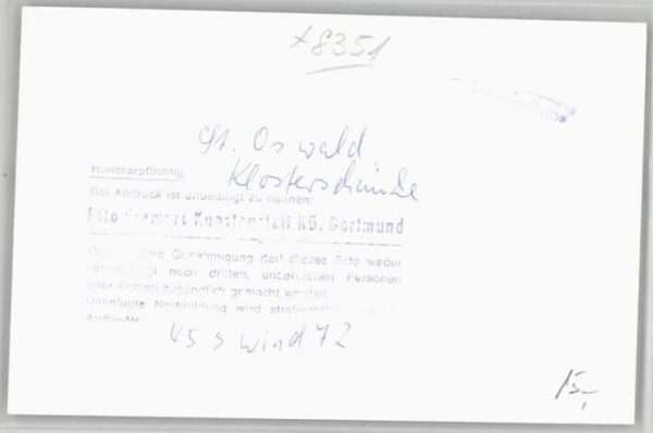 Sankt Oswald Klosterschänke o 1972 – Bild 2