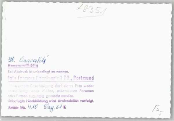 Sankt Oswald  o 1961 – Bild 2