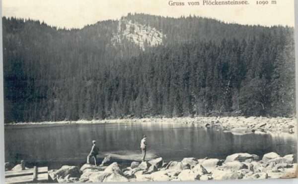 Ploeckensteinsee ungelaufen ca. 1910