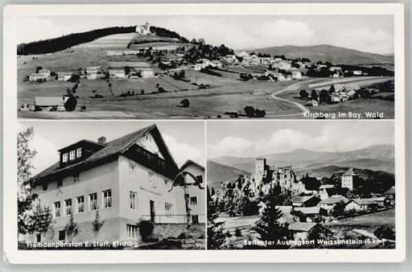 Kirchberg Passau Kirchberg Pension E. Sterl x 1959
