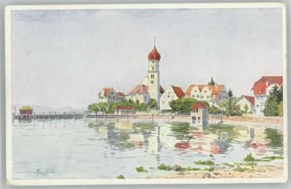 Marschall Vinzenz Wasserburg Bodensee KünstlerV. Marschal