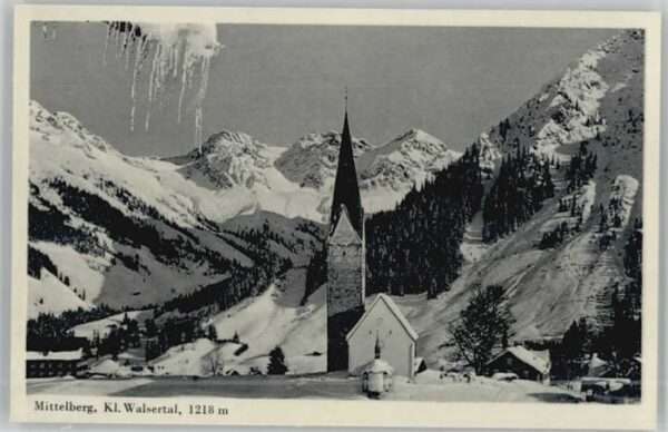 Mittelberg Kleinwalsertal Mittelberg