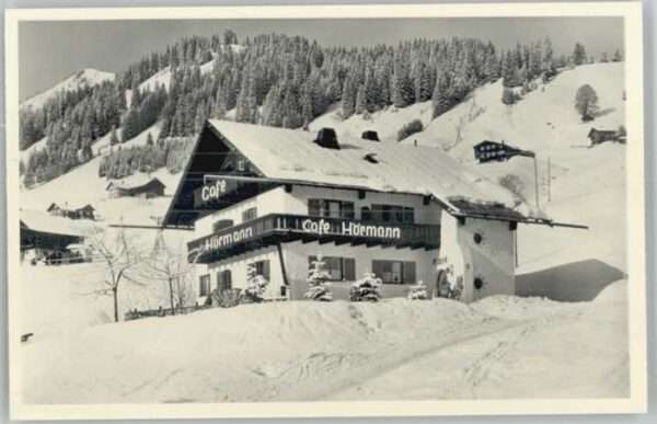 Hirschegg Kleinwalsertal Vorarlberg Hirschegg Kleinwalsertal Cafe Hörmann