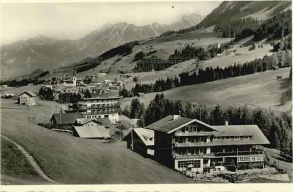 Hirschegg Kleinwalsertal Vorarlberg Hirschegg Kleinwalsertal Pension Bergho