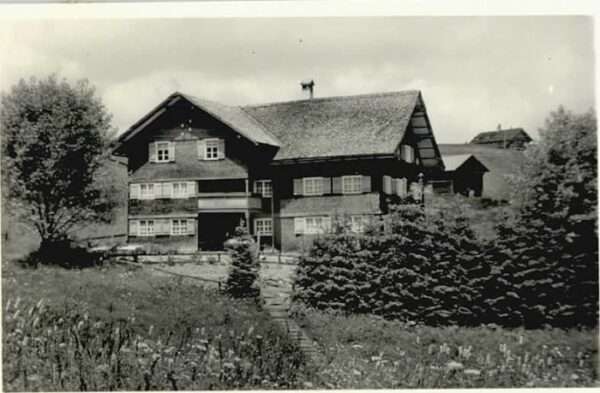 Hirschegg Kleinwalsertal Vorarlberg Hirschegg Kleinwalsertal Haus Wäscher