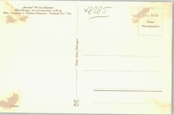 Hirschegg Kleinwalsertal Vorarlberg Hirschegg Kleinwalsertal Wein Klause Kr – Bild 2