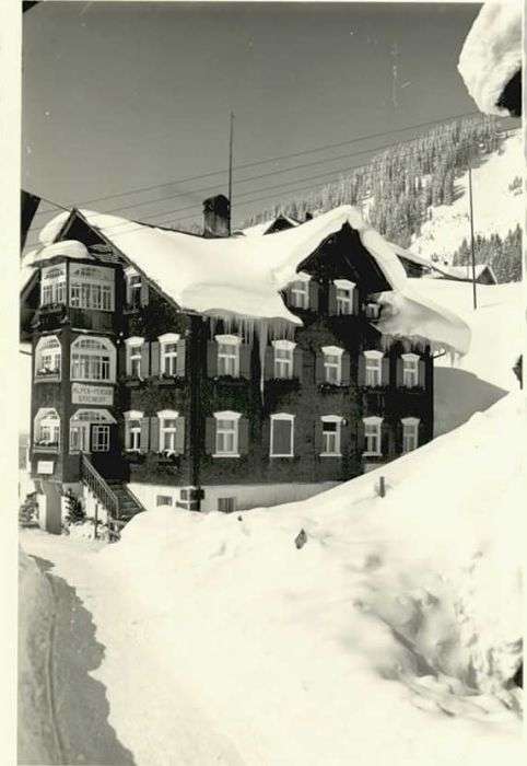 Mittelberg Kleinwalsertal Pension Bärenkopf